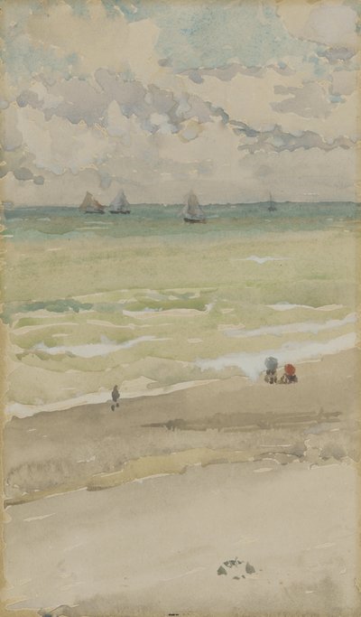 Die Küste, ca. 1885 von James Abbott McNeill Whistler